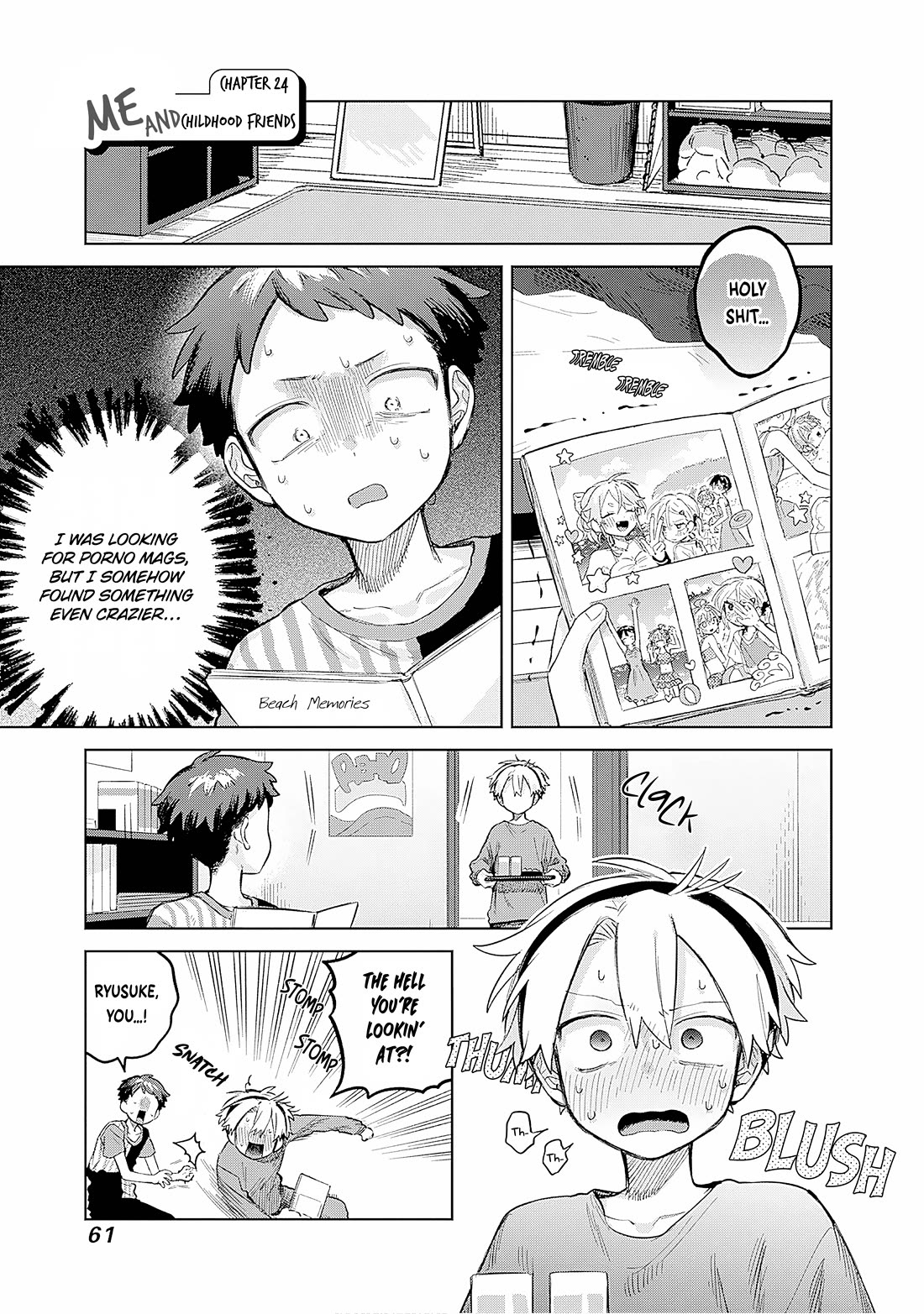 The Crossdressing Boy Wants to Take Off His Skirt chapter 24 page 1