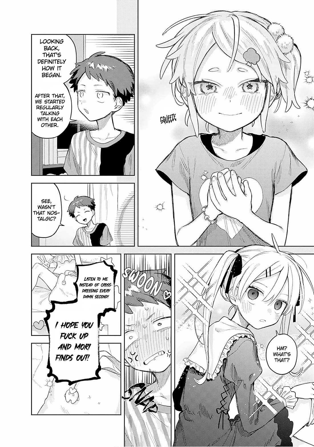 The Crossdressing Boy Wants to Take Off His Skirt chapter 24 page 10