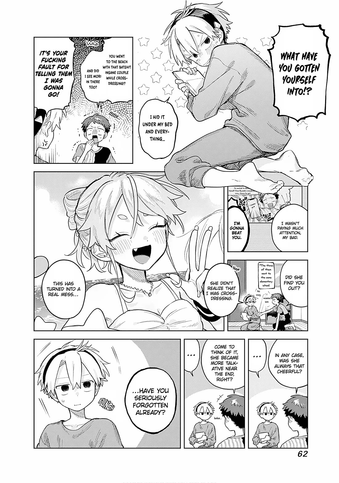 The Crossdressing Boy Wants to Take Off His Skirt chapter 24 page 2