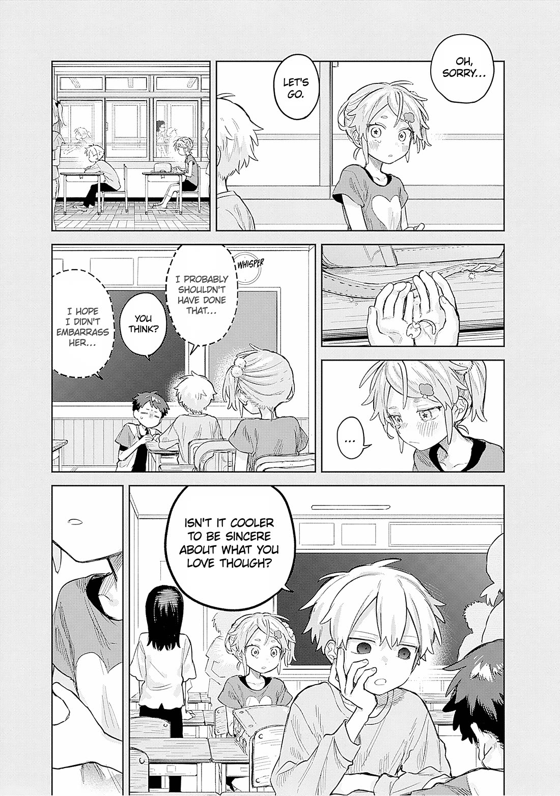 The Crossdressing Boy Wants to Take Off His Skirt chapter 24 page 9