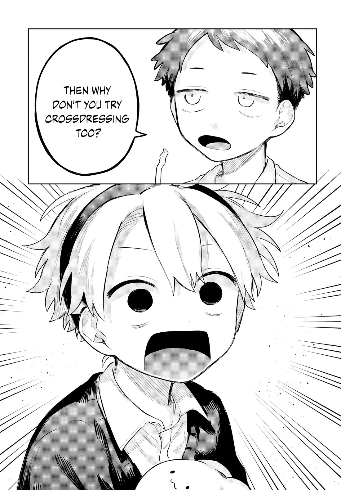 The Crossdressing Boy Wants to Take Off His Skirt chapter 8 page 17