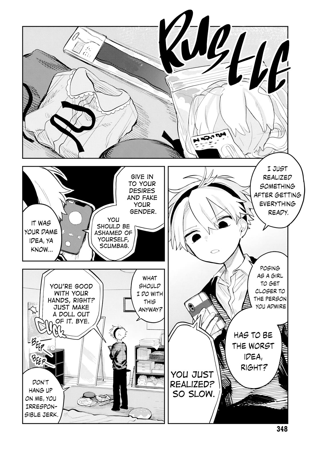 The Crossdressing Boy Wants to Take Off His Skirt chapter 8 page 18