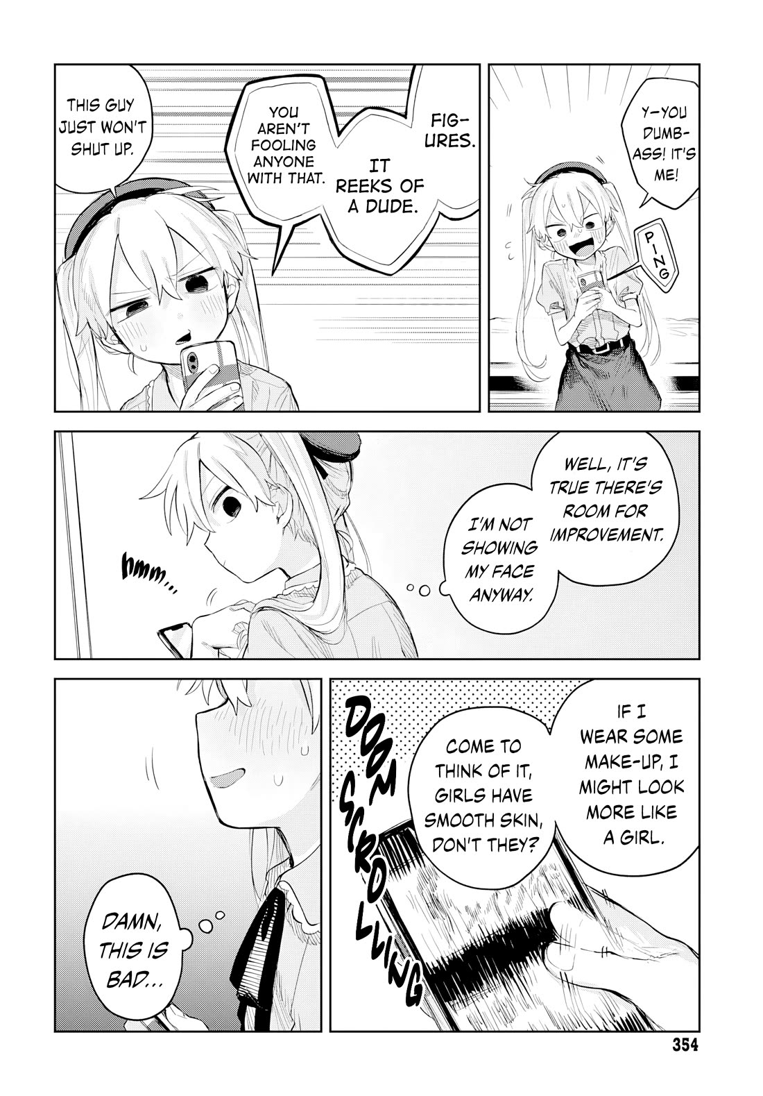 The Crossdressing Boy Wants to Take Off His Skirt chapter 8 page 24
