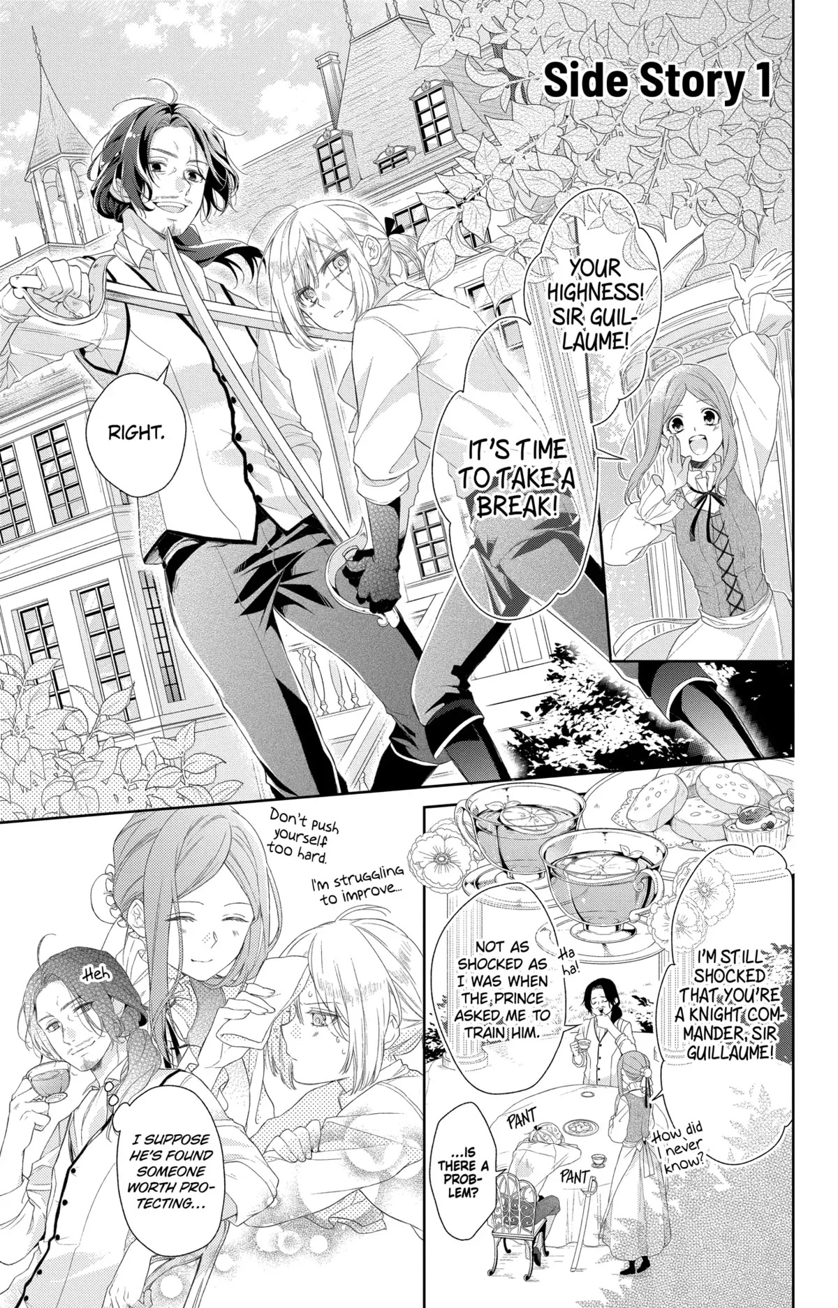 The Cursed Child's Servant chapter 4.5 page 1