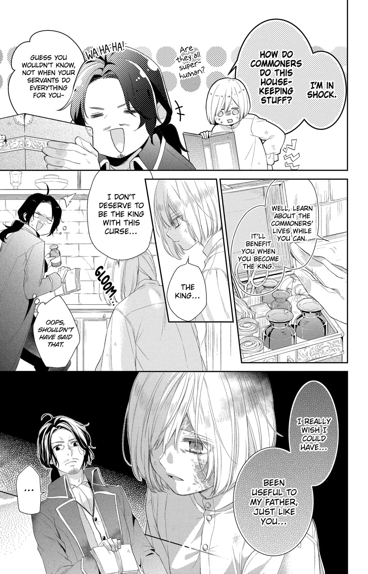 The Cursed Child's Servant chapter 4.5 page 9