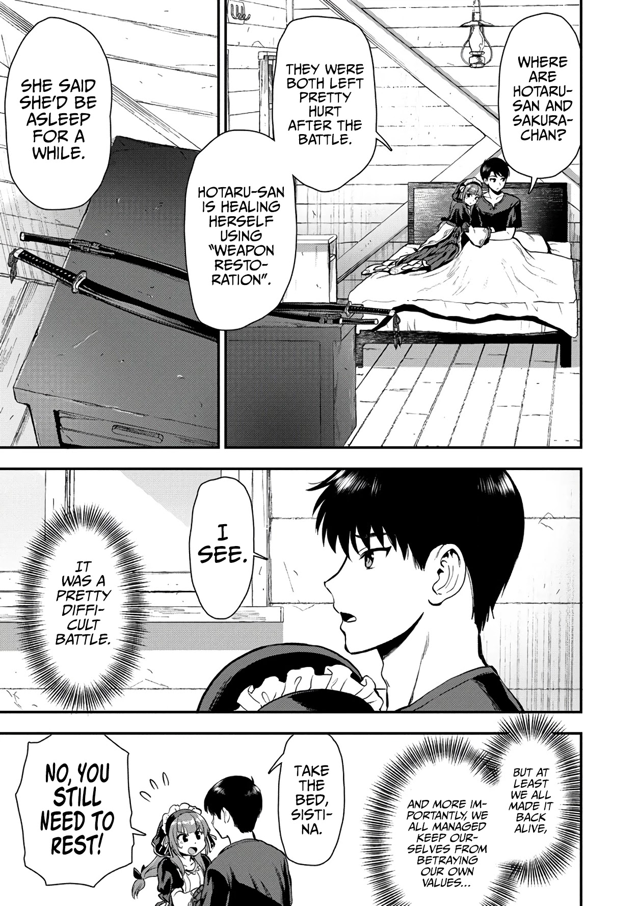 The Cursed Sword Master’s Harem Life: By the Sword, For the Sword, Cursed Sword Master chapter 19 page 9