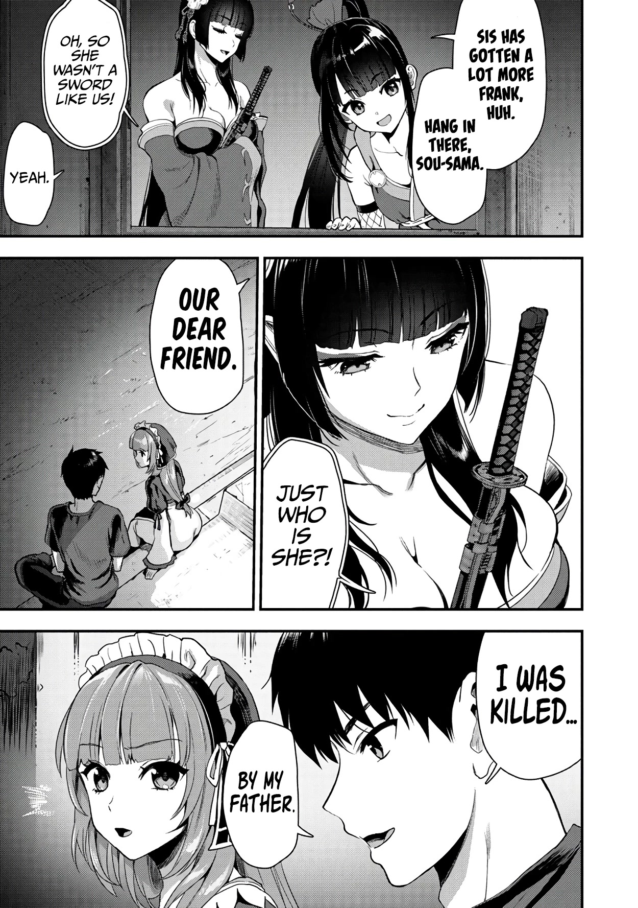 The Cursed Sword Master’s Harem Life: By the Sword, For the Sword, Cursed Sword Master chapter 22.1 page 6