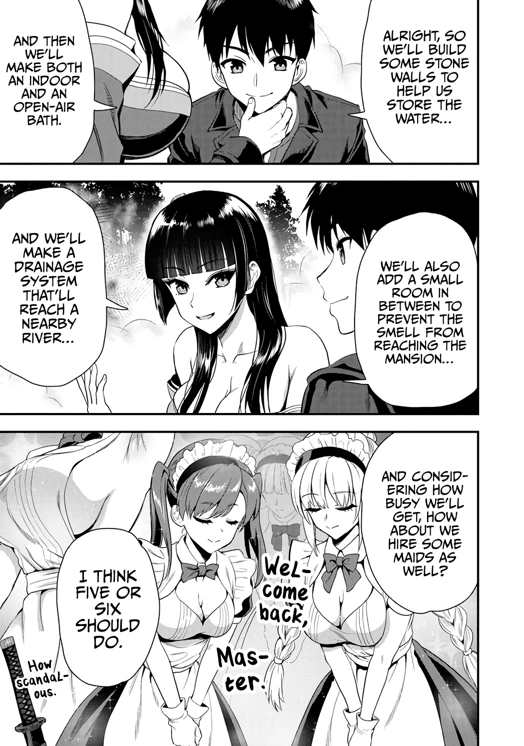 The Cursed Sword Master’s Harem Life: By the Sword, For the Sword, Cursed Sword Master chapter 23.1 page 8