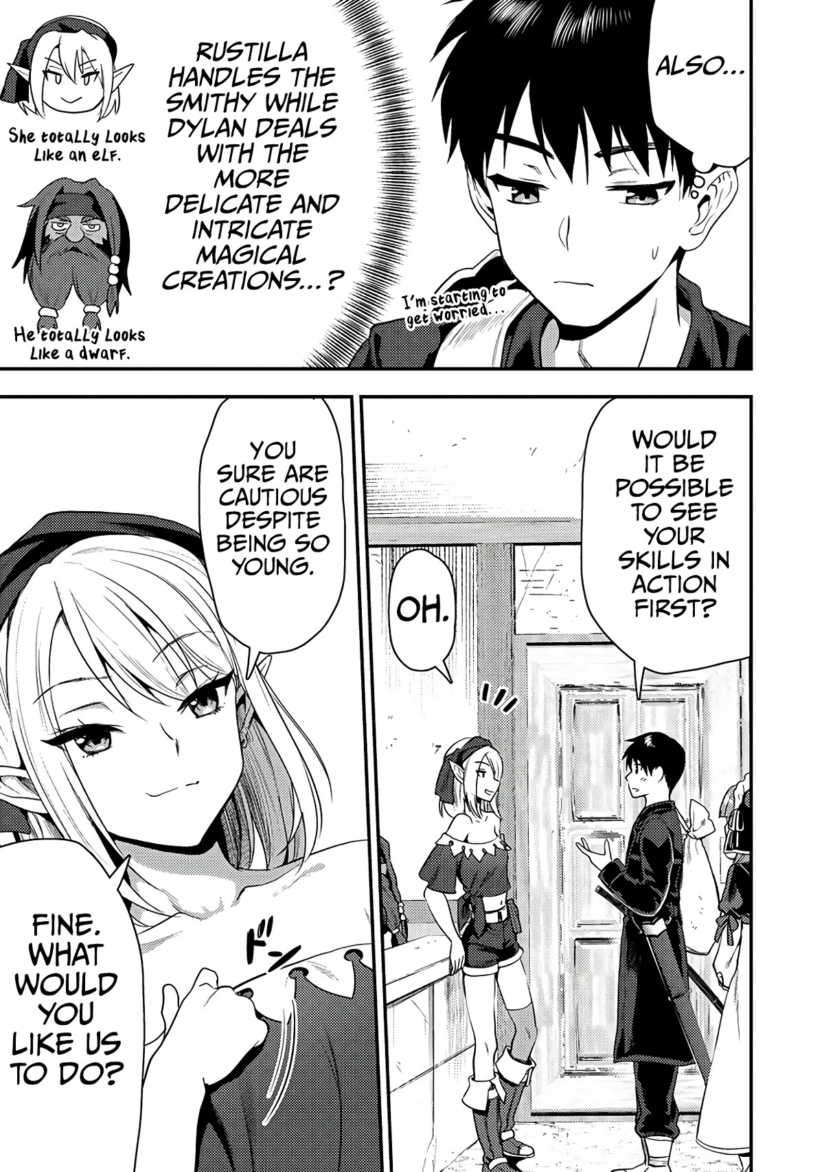 The Cursed Sword Master’s Harem Life: By the Sword, For the Sword, Cursed Sword Master chapter 24.1 page 12