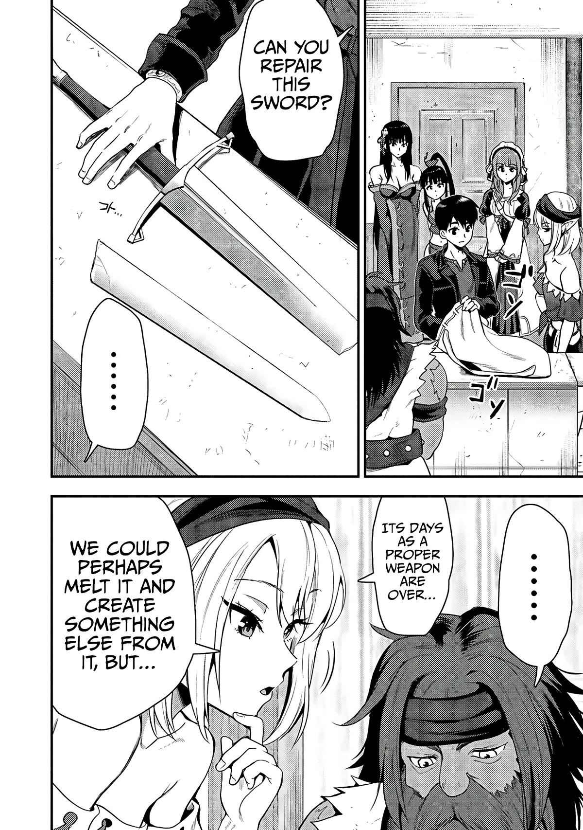 The Cursed Sword Master’s Harem Life: By the Sword, For the Sword, Cursed Sword Master chapter 24.1 page 13