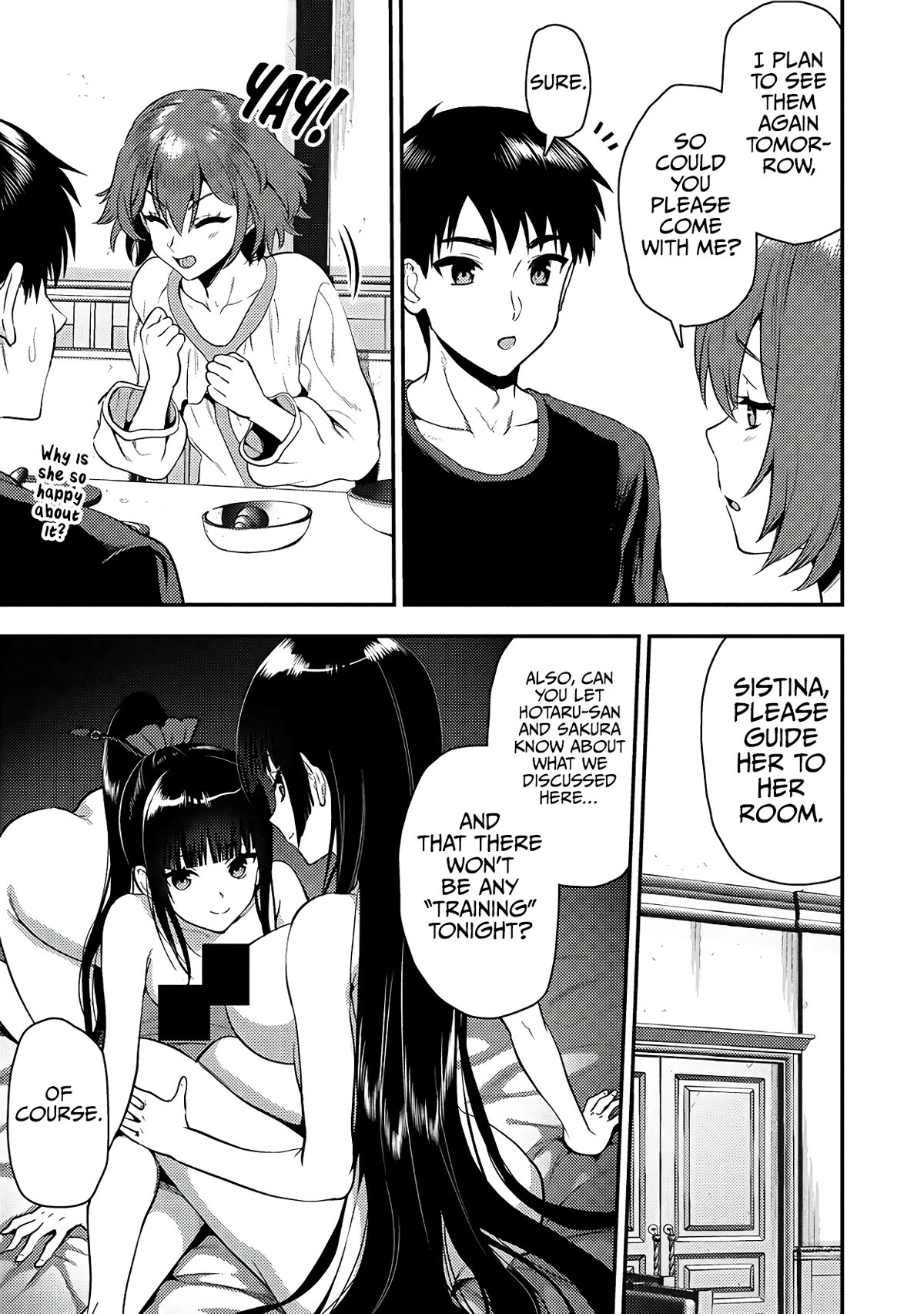 The Cursed Sword Master’s Harem Life: By the Sword, For the Sword, Cursed Sword Master chapter 25.1 page 12