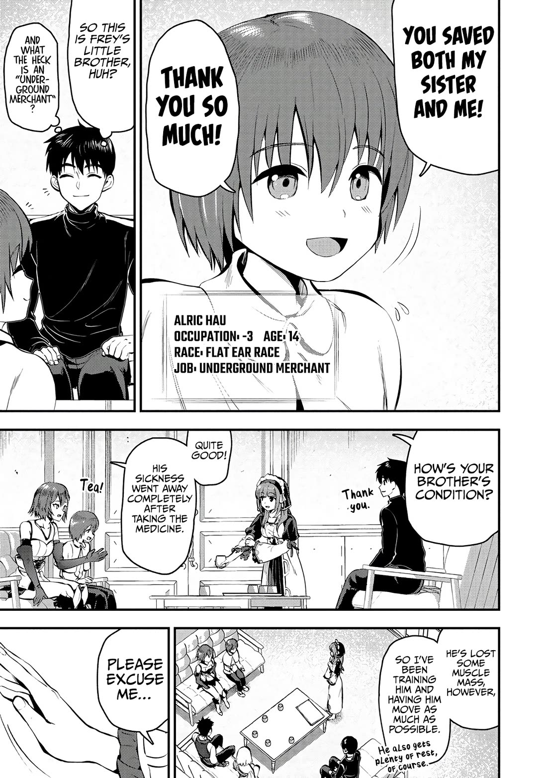 The Cursed Sword Master’s Harem Life: By the Sword, For the Sword, Cursed Sword Master chapter 28 page 12