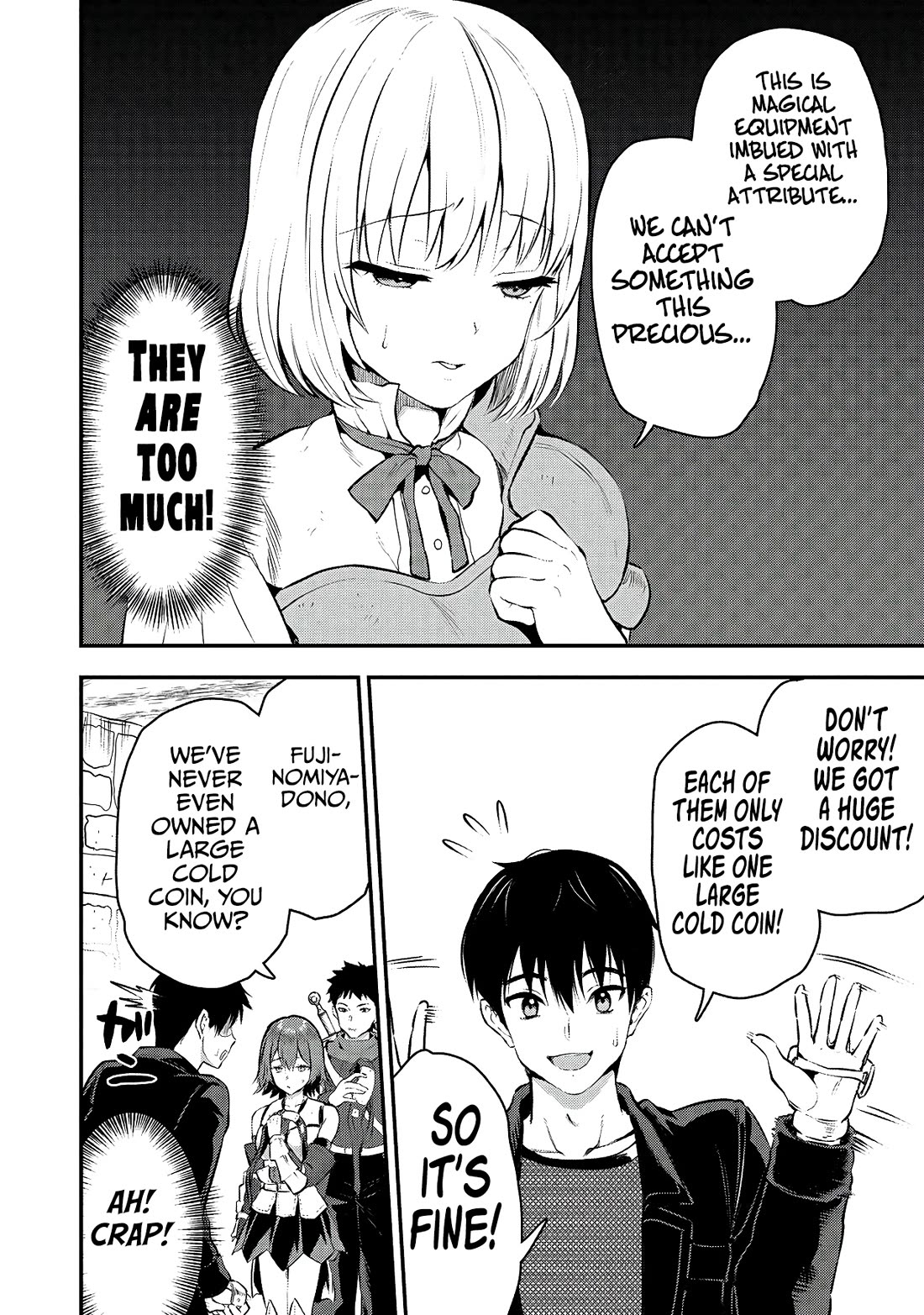 The Cursed Sword Master’s Harem Life: By the Sword, For the Sword, Cursed Sword Master chapter 32 page 7