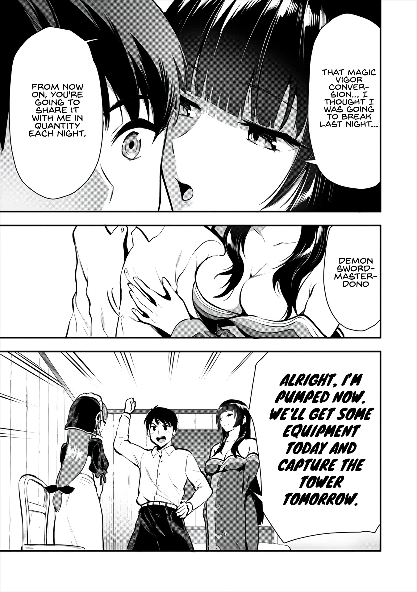 The Cursed Sword Master’s Harem Life: By the Sword, For the Sword, Cursed Sword Master chapter 8 page 12