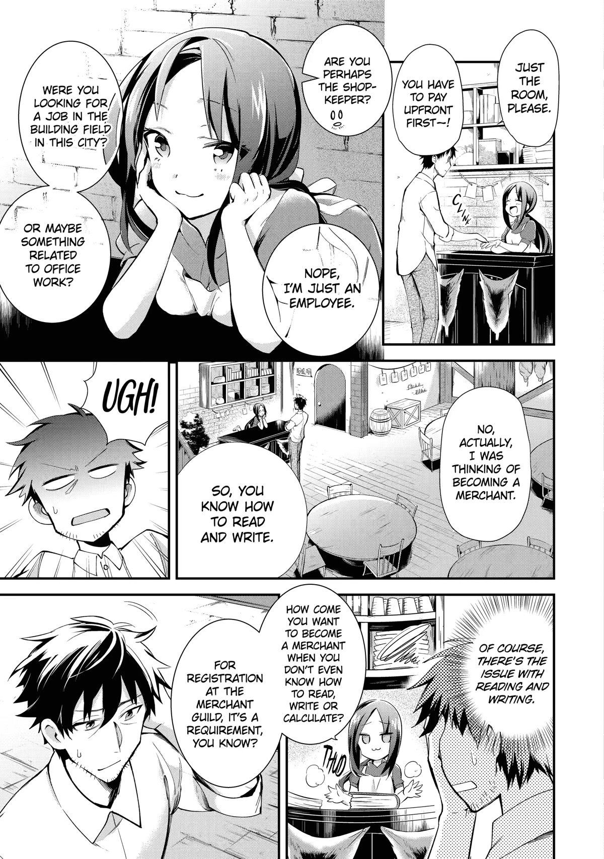 The Daily Life of a Middle-Aged Online Shopper in Another World chapter 1 page 34