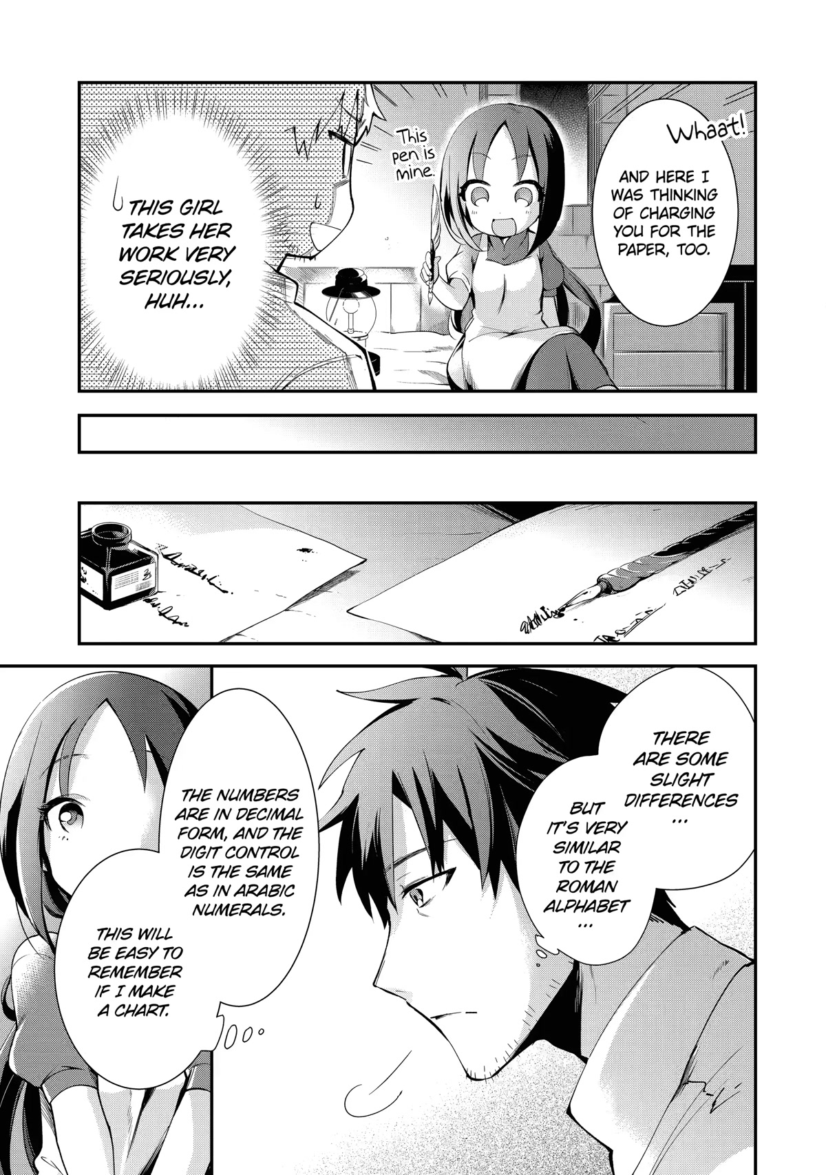 The Daily Life of a Middle-Aged Online Shopper in Another World chapter 1 page 38