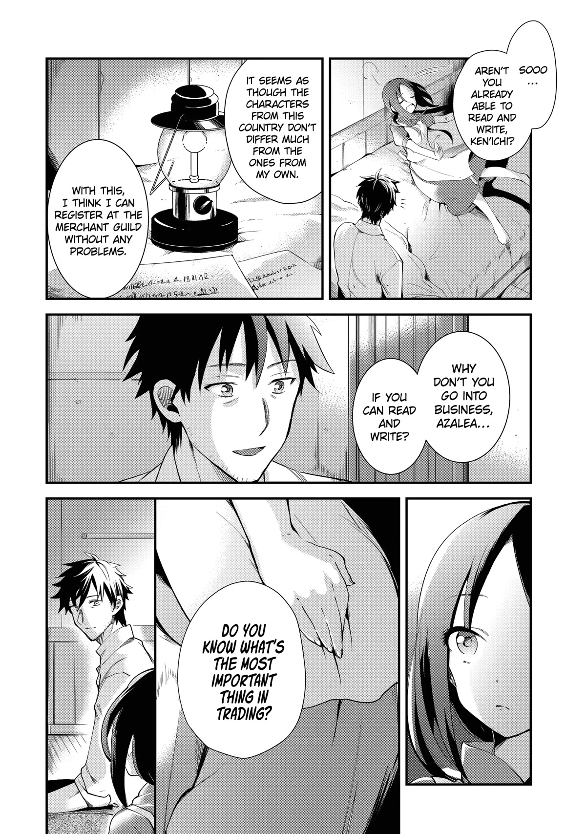 The Daily Life of a Middle-Aged Online Shopper in Another World chapter 1 page 39