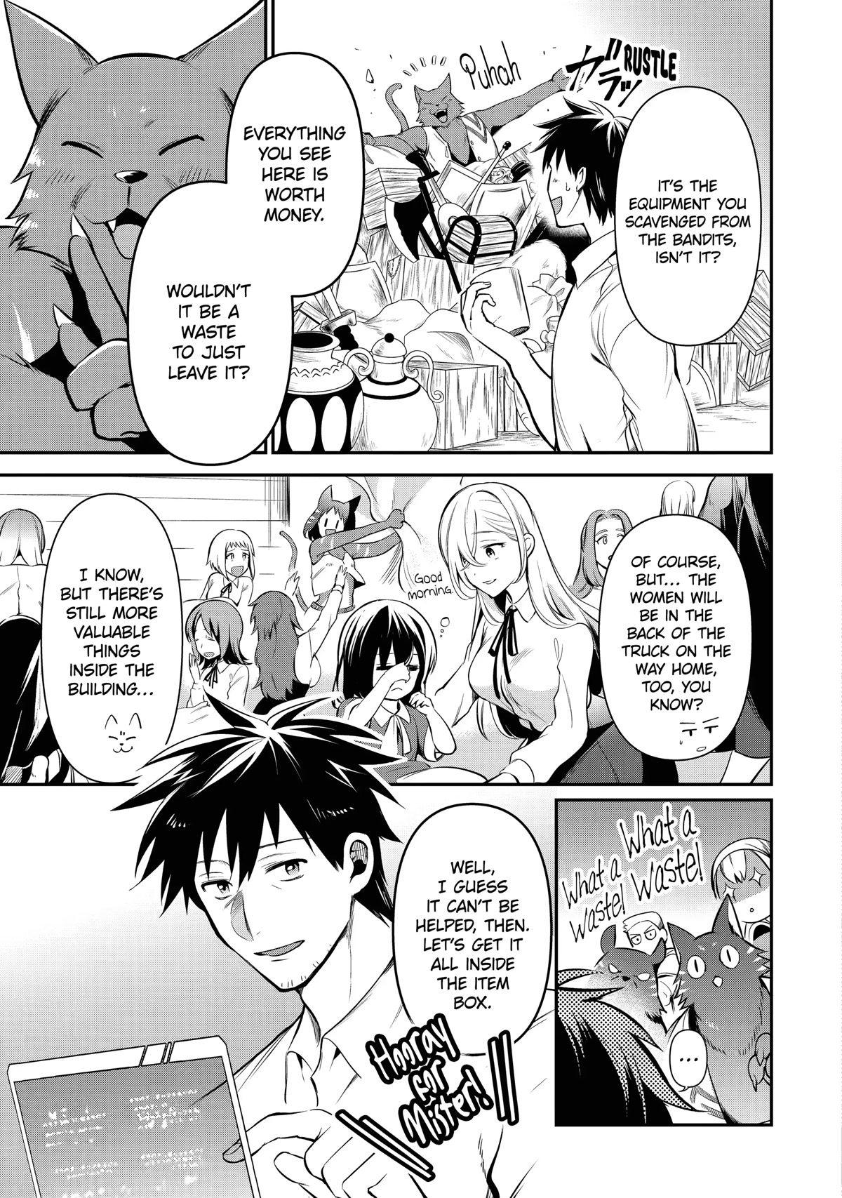 The Daily Life of a Middle-Aged Online Shopper in Another World chapter 10 page 3