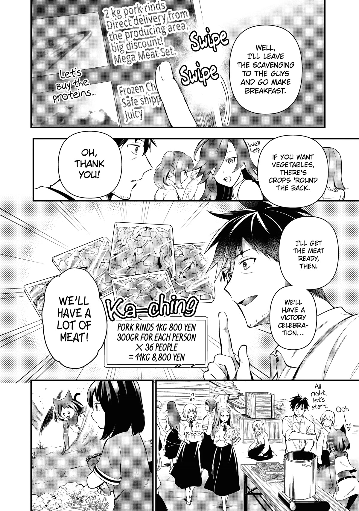 The Daily Life of a Middle-Aged Online Shopper in Another World chapter 10 page 4