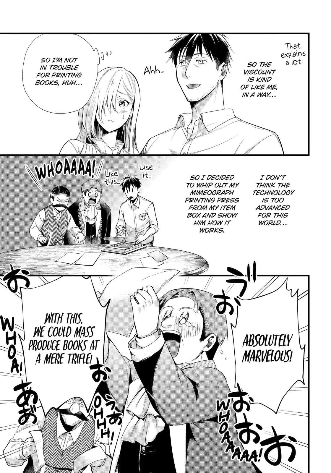 The Daily Life of a Middle-Aged Online Shopper in Another World chapter 32 page 13