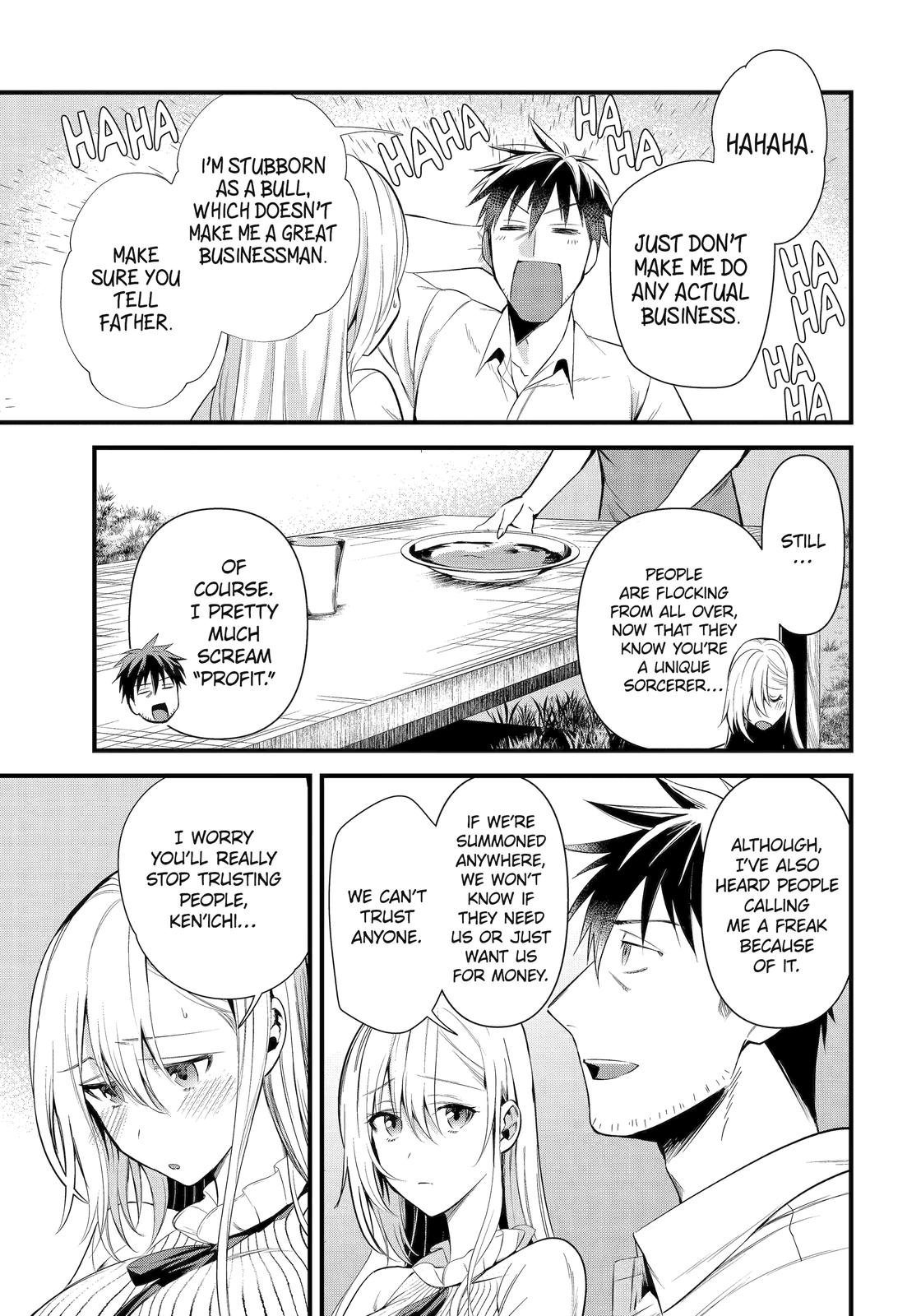 The Daily Life of a Middle-Aged Online Shopper in Another World chapter 32 page 7