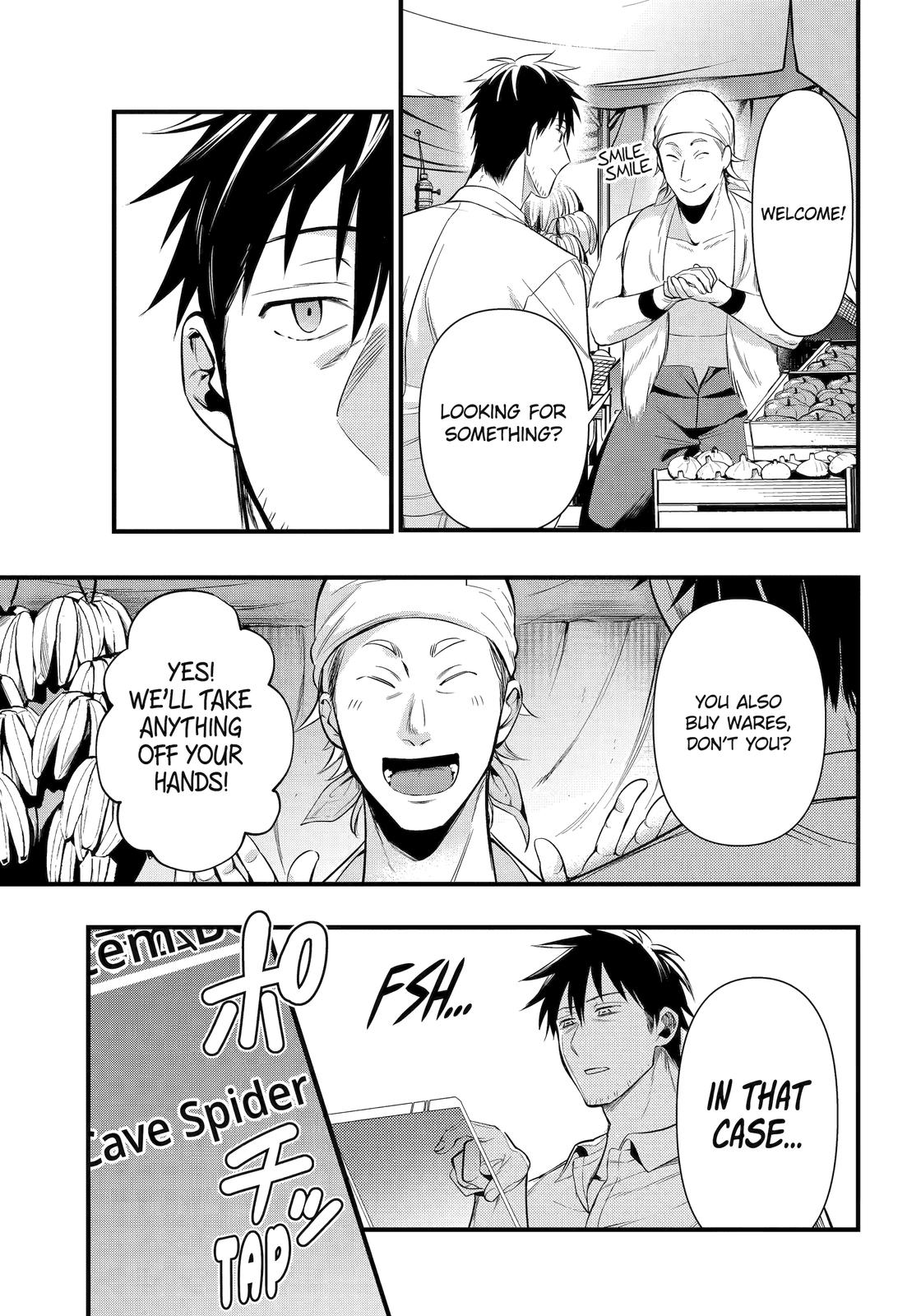 The Daily Life of a Middle-Aged Online Shopper in Another World chapter 33 page 9