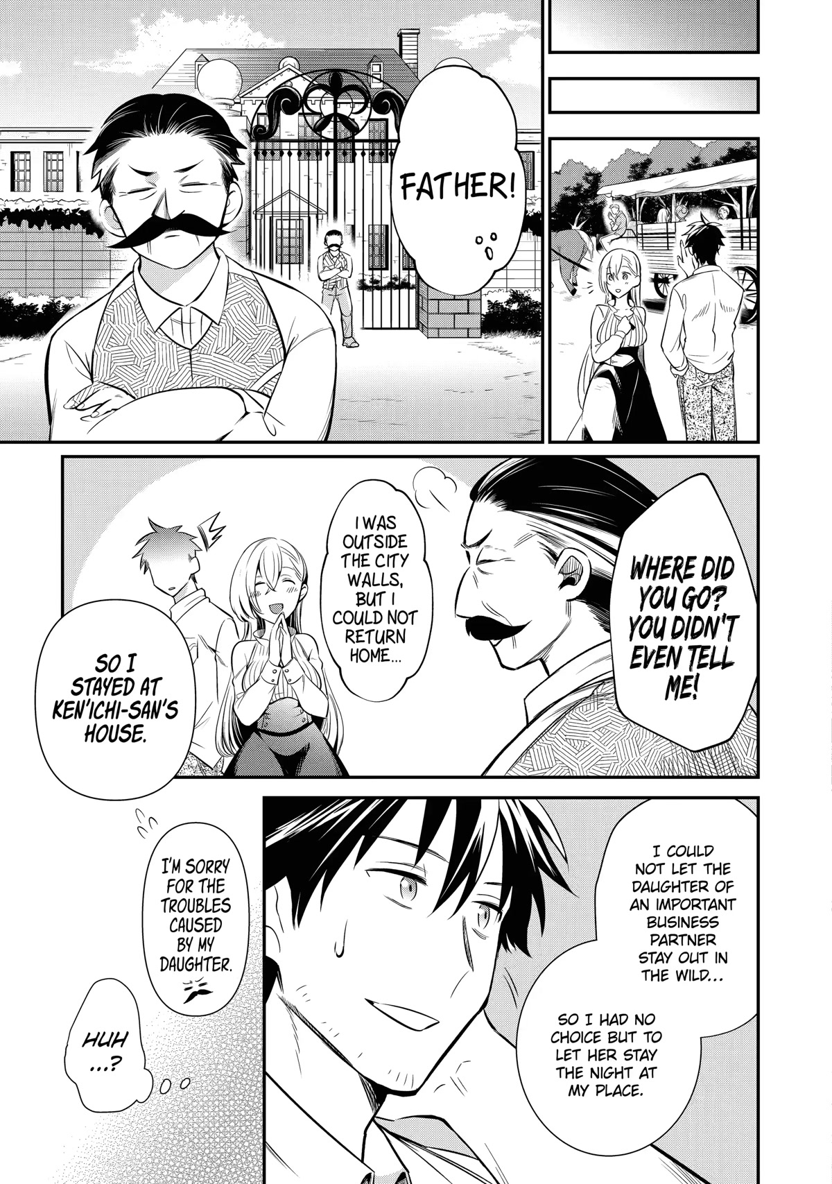 The Daily Life of a Middle-Aged Online Shopper in Another World chapter 6 page 3