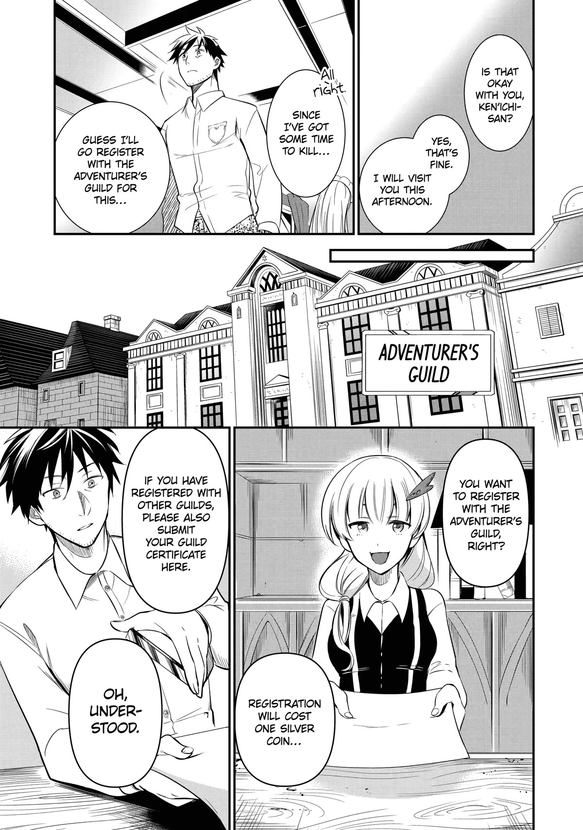 The Daily Life of a Middle-Aged Online Shopper in Another World chapter 6 page 9