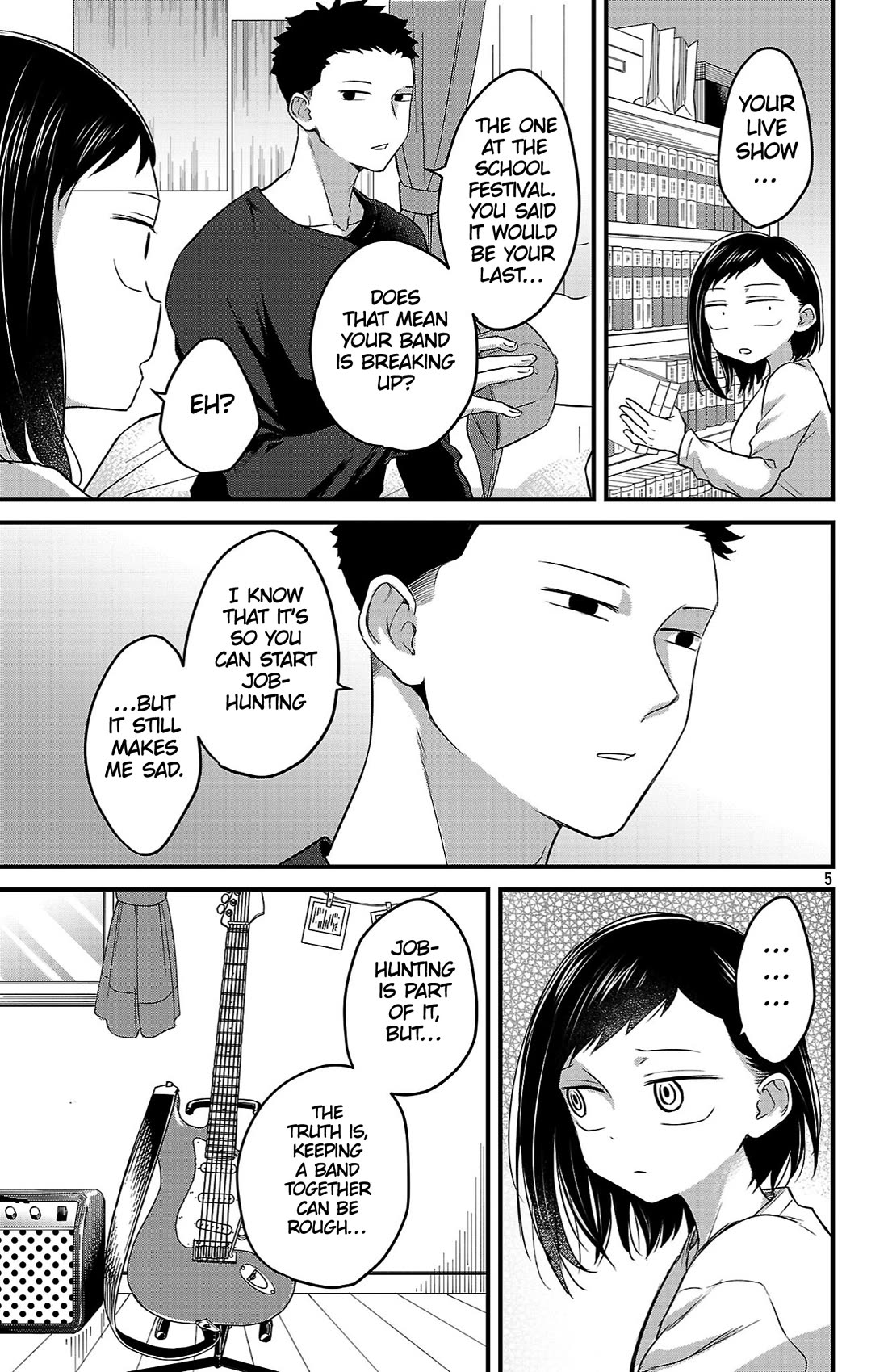 The Dangers in My Heart: The Romantic Comedy Won't Start chapter 11 page 5