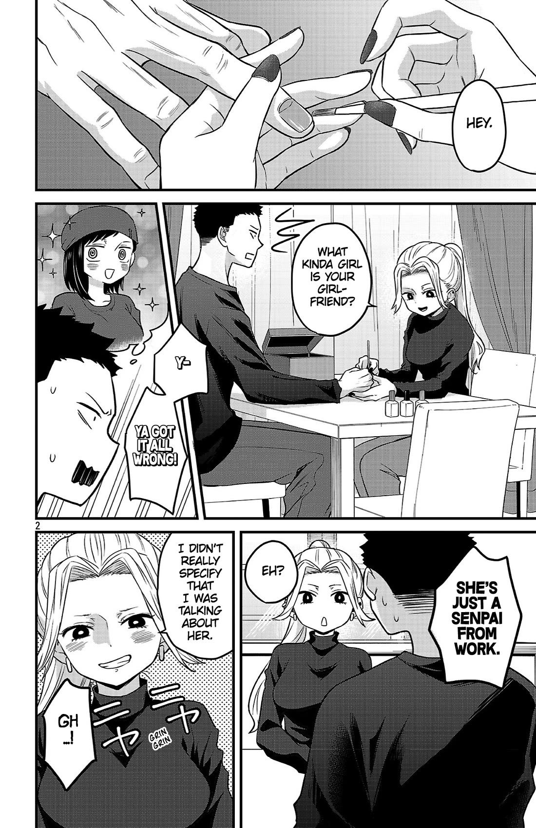 The Dangers in My Heart: The Romantic Comedy Won't Start chapter 14 page 2
