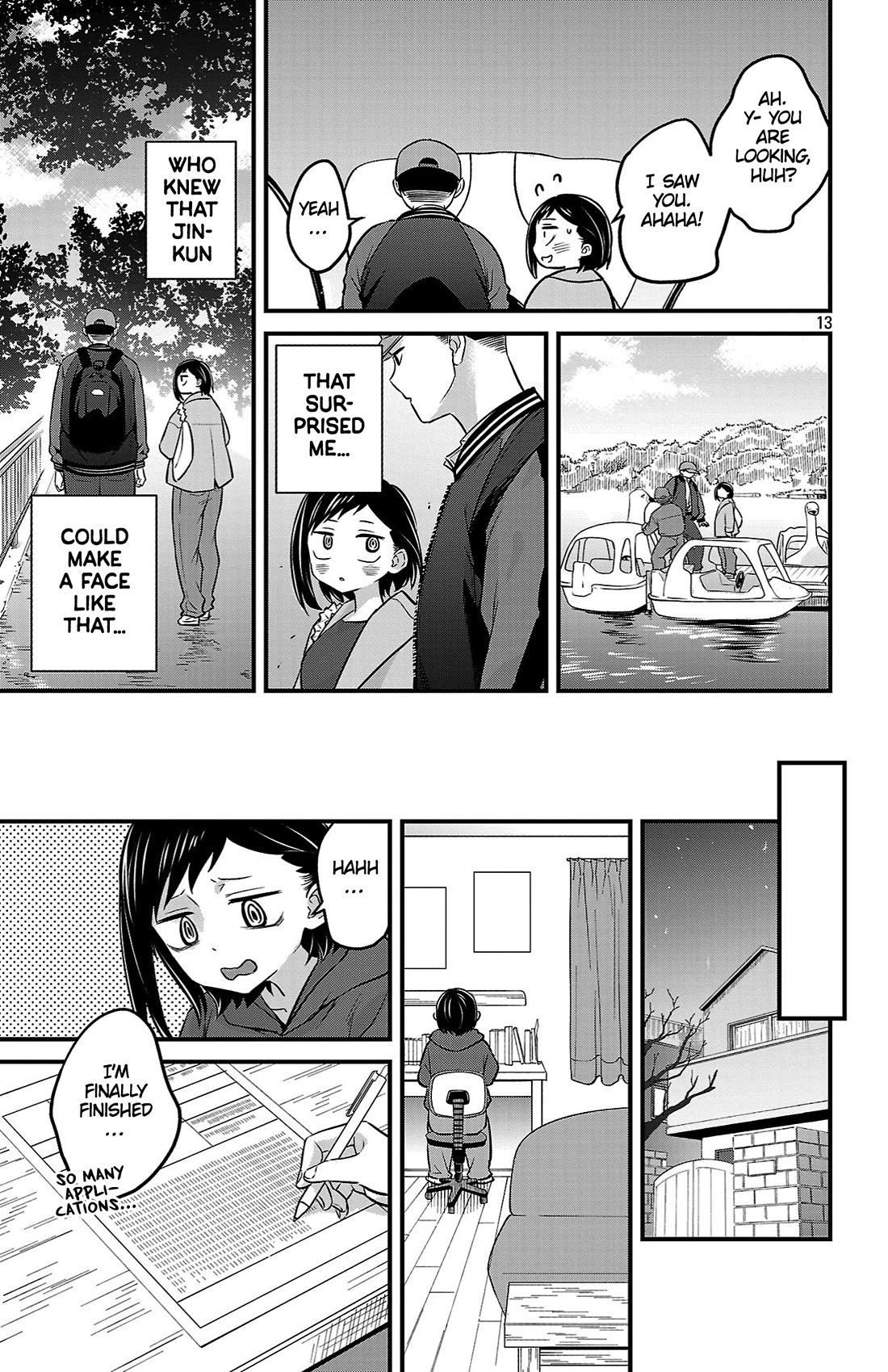 The Dangers in My Heart: The Romantic Comedy Won't Start chapter 21 page 13