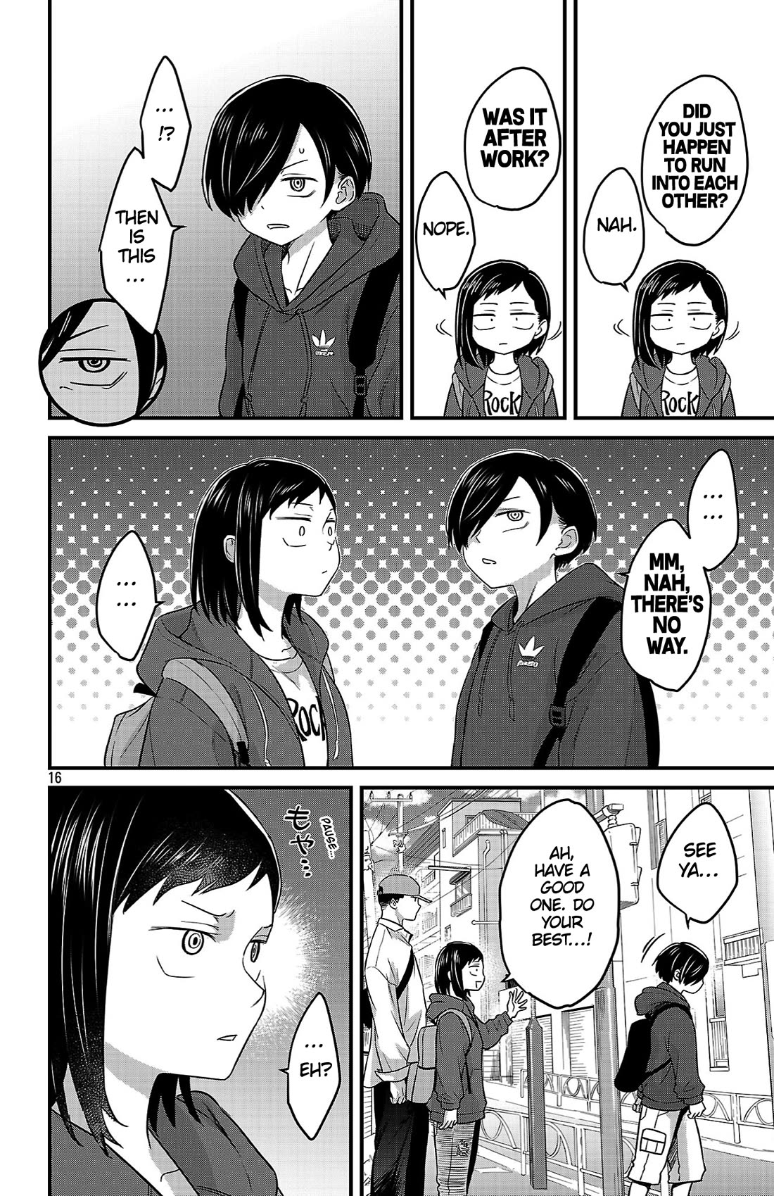 The Dangers in My Heart: The Romantic Comedy Won't Start chapter 6 page 14