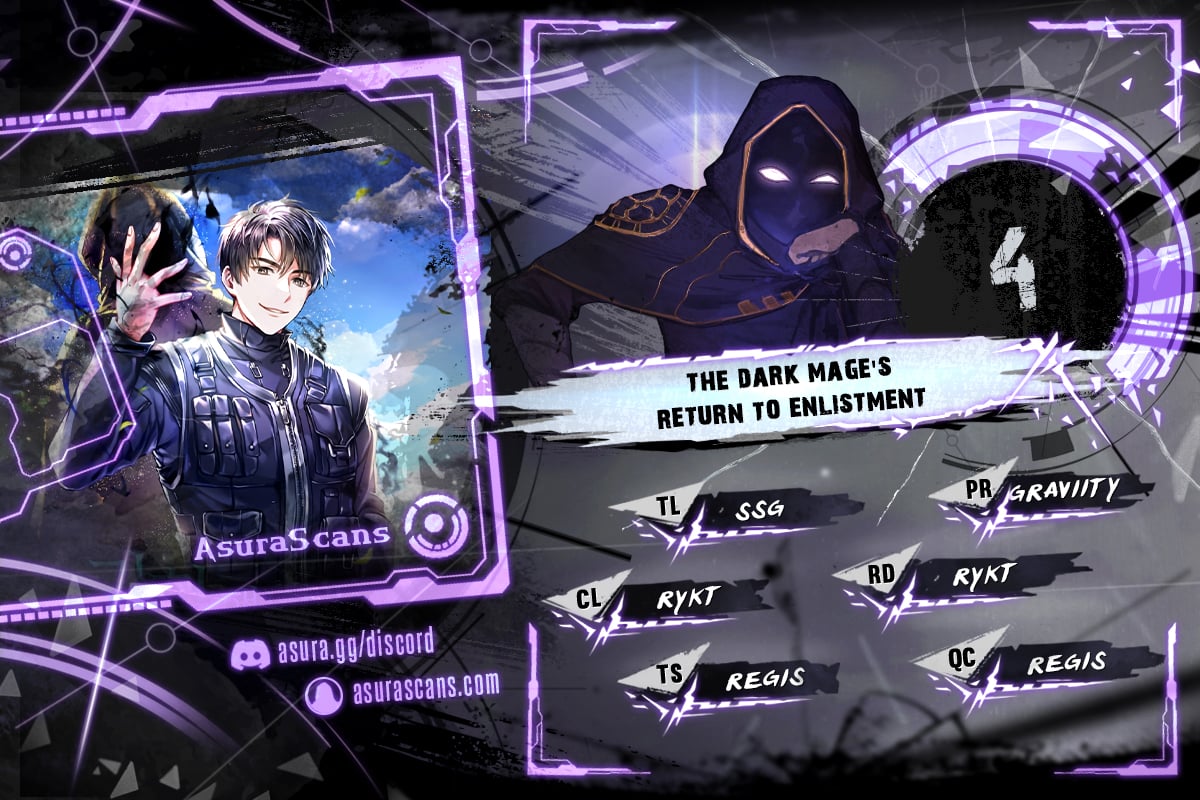 The Dark Mage's Return to Enlistment chapter 4 page 1