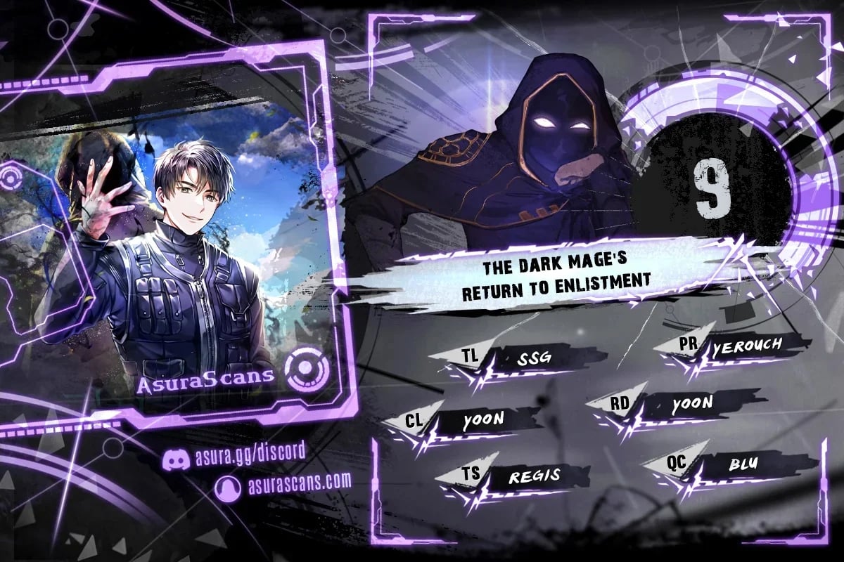 The Dark Mage's Return to Enlistment chapter 9 page 1