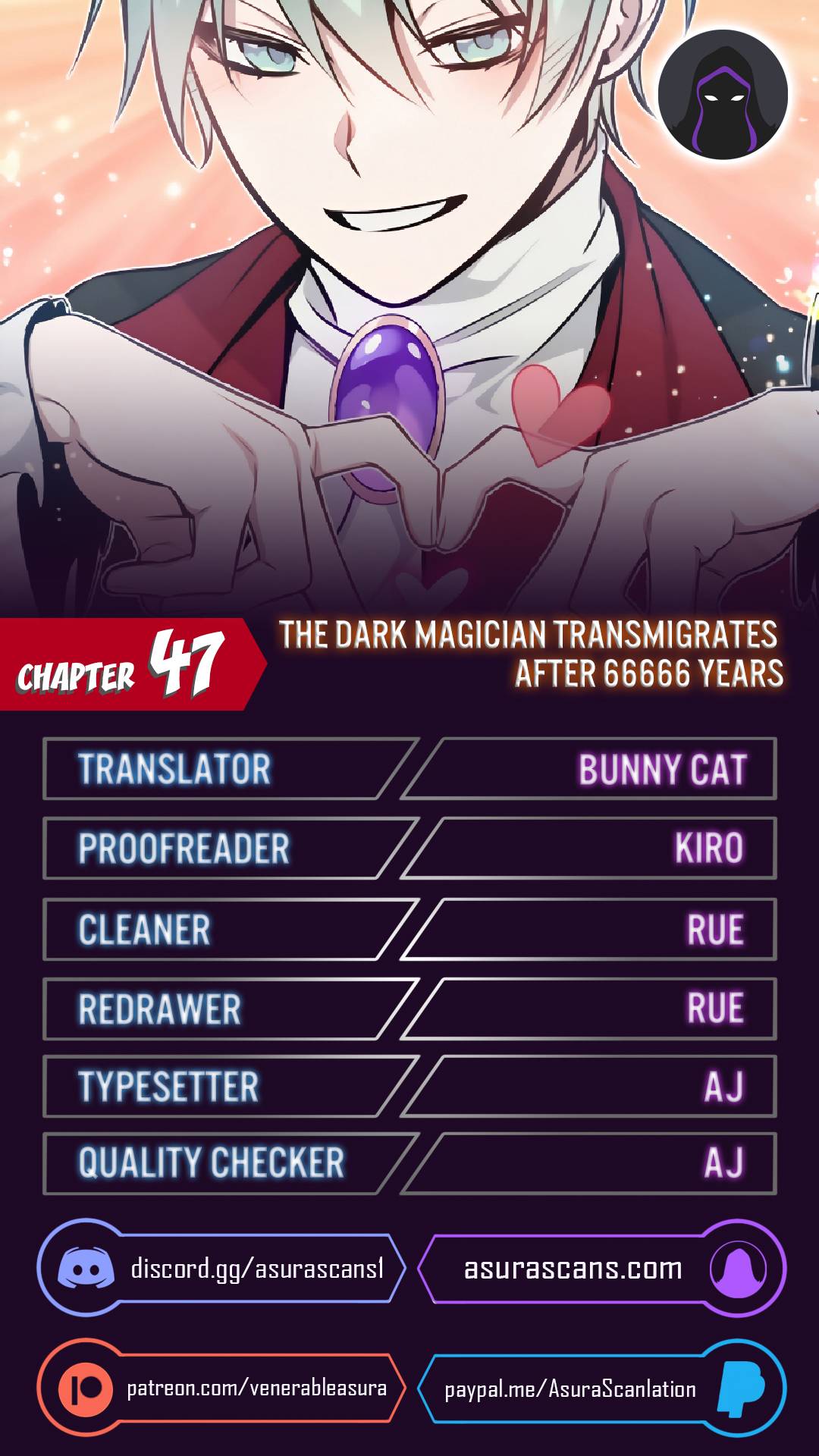 The Dark Magician Transmigrates After 66666 Years chapter 47 page 1