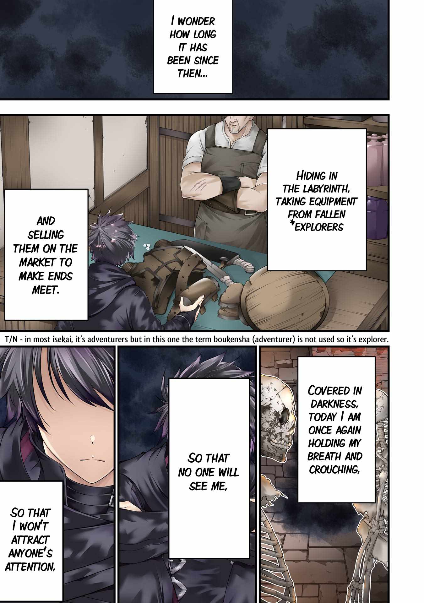 The Darkness Was Comfortable For Me chapter 1 page 3