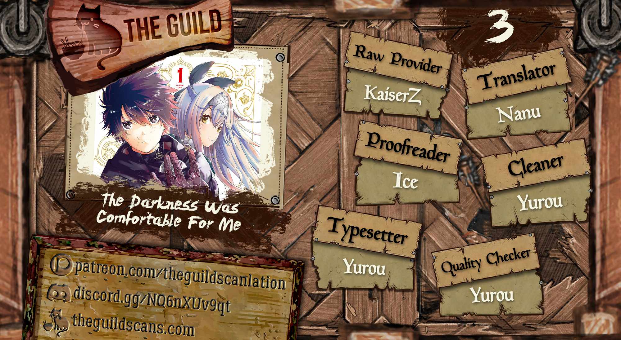 The Darkness Was Comfortable For Me chapter 3 page 1