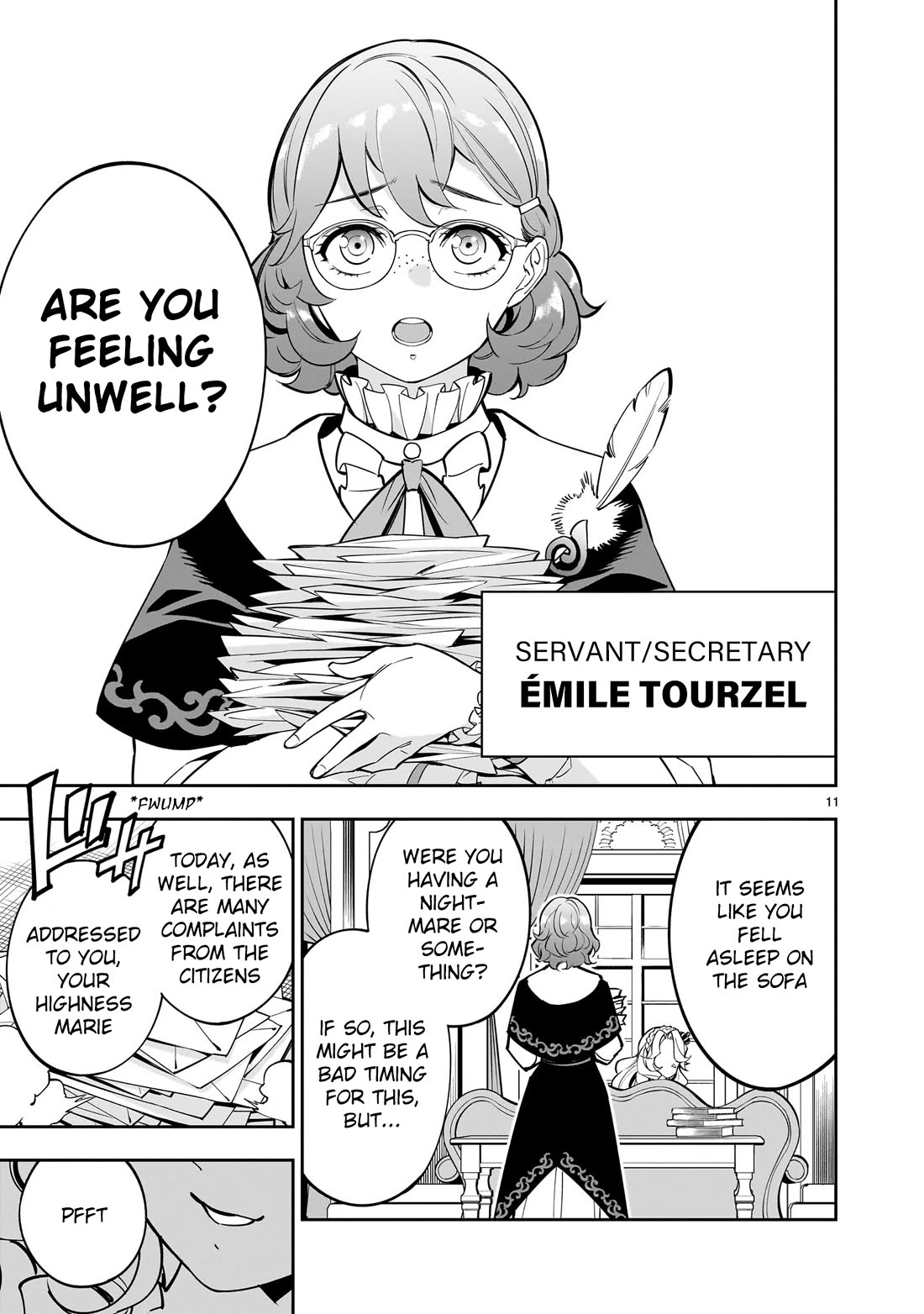 The Death Defying Princess Creates a Yuri Harem to Survive chapter 1 page 10