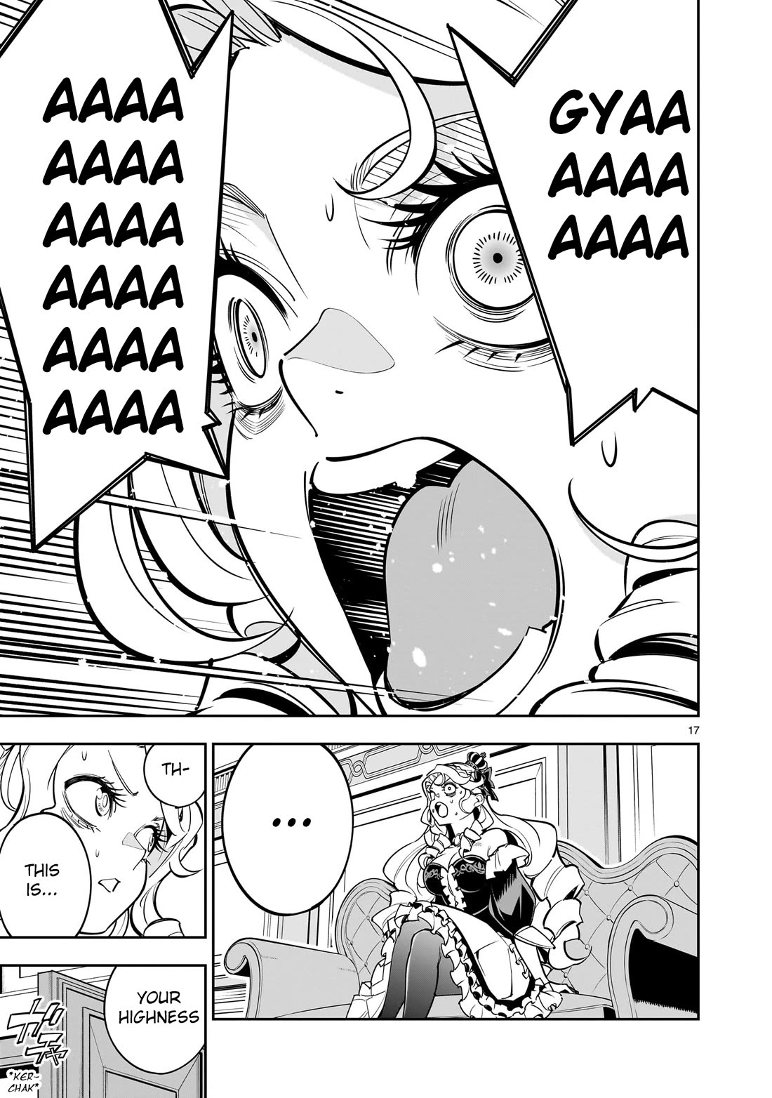 The Death Defying Princess Creates a Yuri Harem to Survive chapter 1 page 16