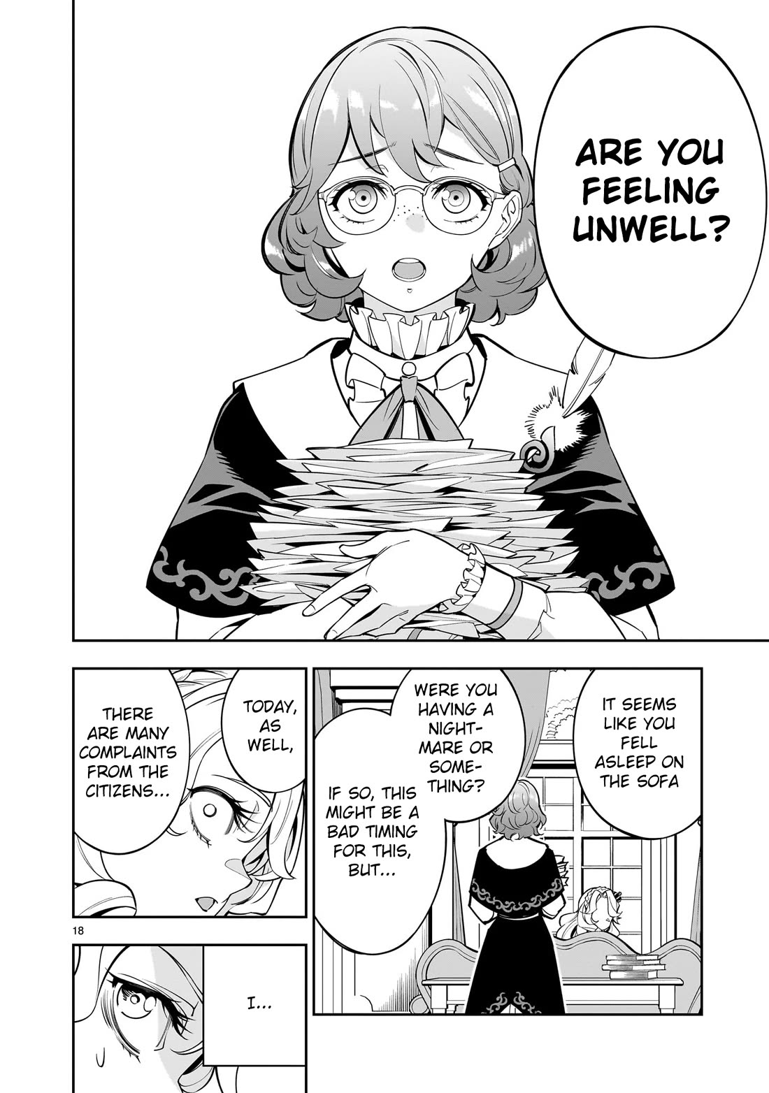 The Death Defying Princess Creates a Yuri Harem to Survive chapter 1 page 17