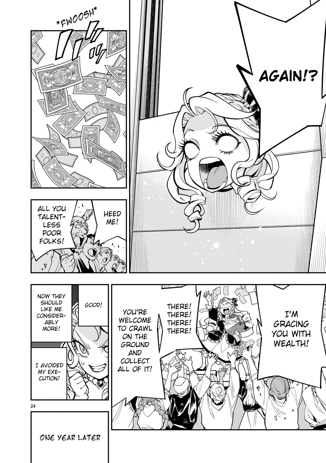 The Death Defying Princess Creates a Yuri Harem to Survive chapter 1 page 23