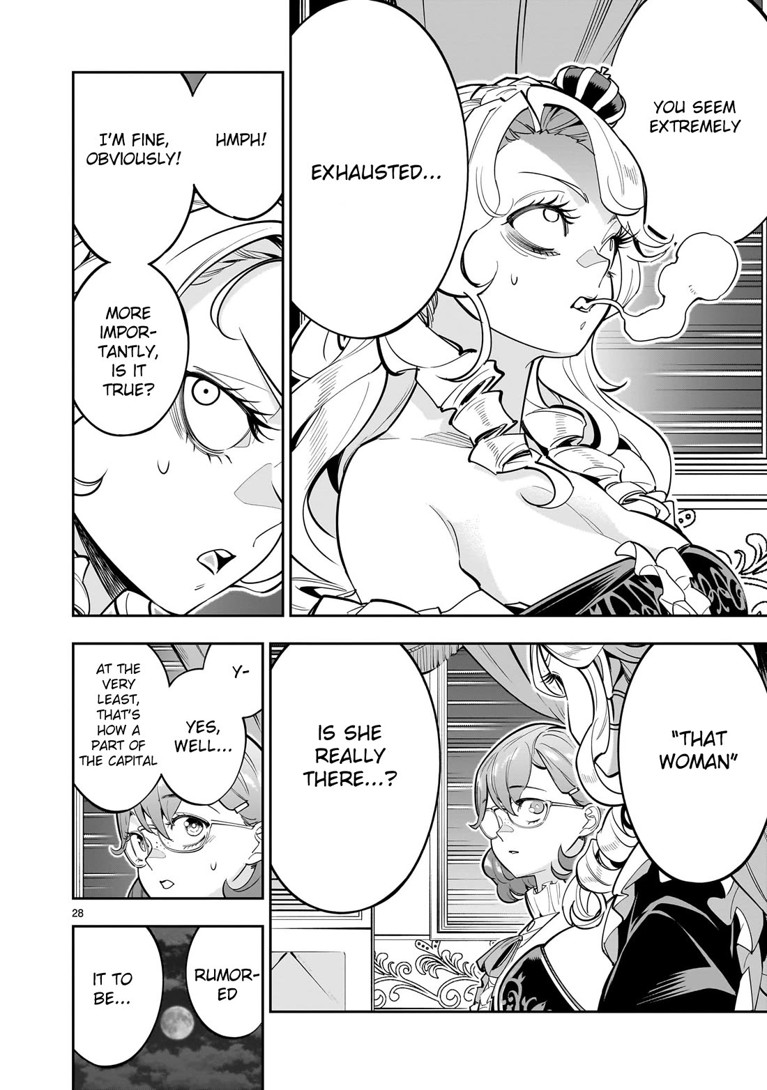 The Death Defying Princess Creates a Yuri Harem to Survive chapter 1 page 27
