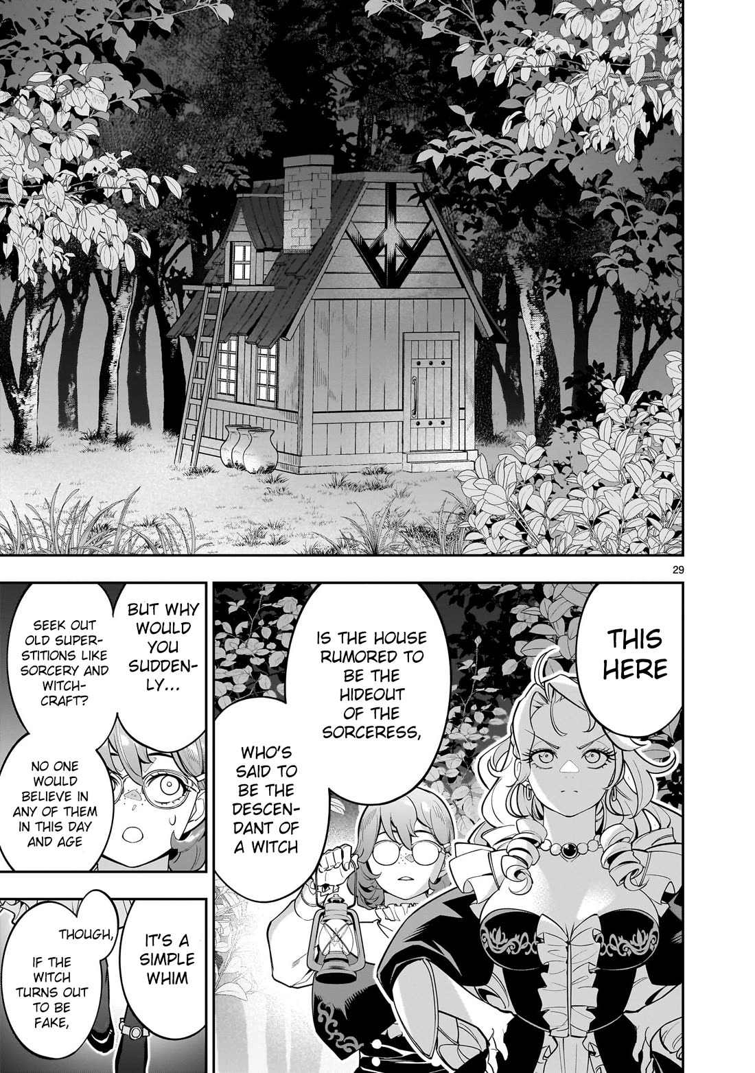 The Death Defying Princess Creates a Yuri Harem to Survive chapter 1 page 28