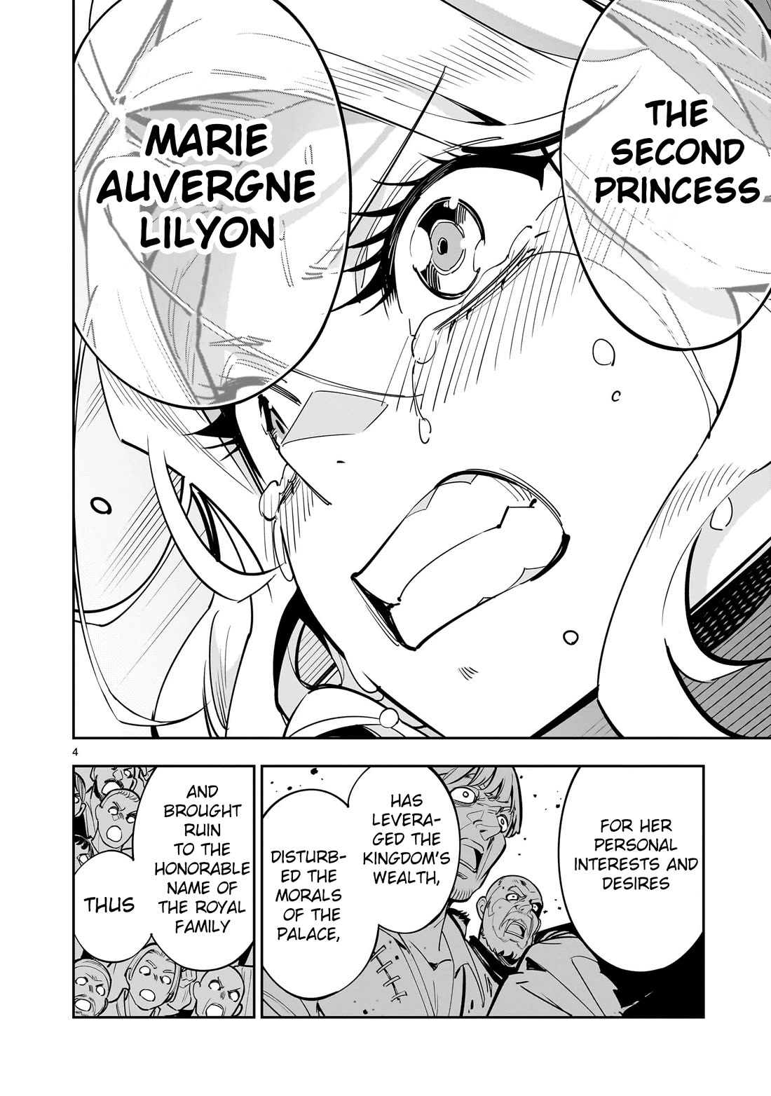 The Death Defying Princess Creates a Yuri Harem to Survive chapter 1 page 3