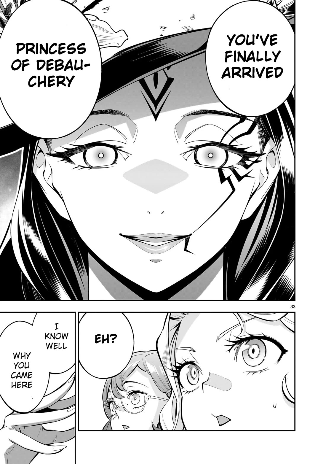 The Death Defying Princess Creates a Yuri Harem to Survive chapter 1 page 32