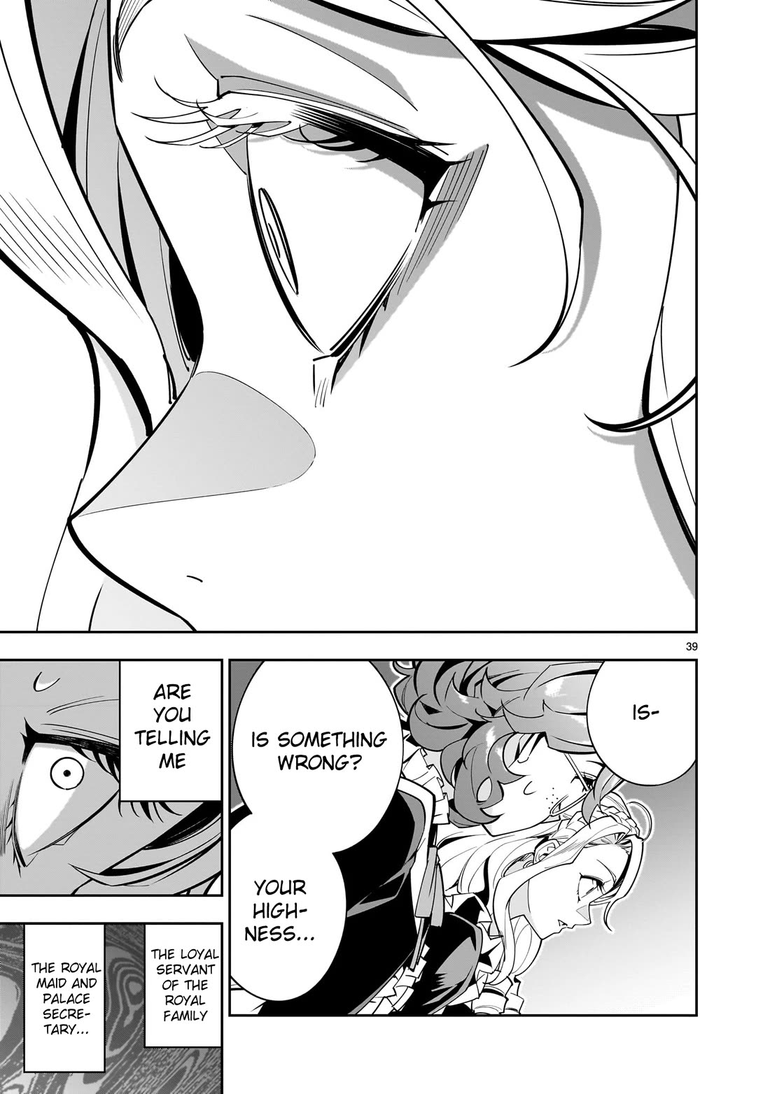 The Death Defying Princess Creates a Yuri Harem to Survive chapter 1 page 38