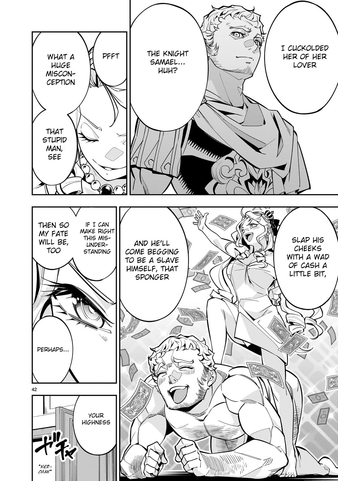 The Death Defying Princess Creates a Yuri Harem to Survive chapter 1 page 41