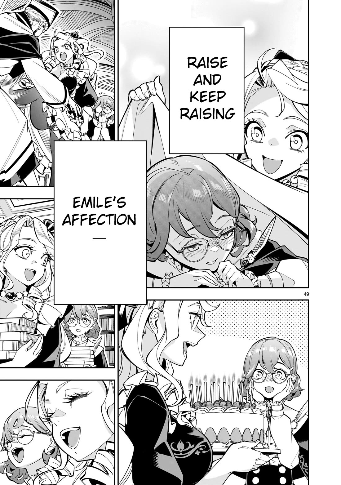 The Death Defying Princess Creates a Yuri Harem to Survive chapter 1 page 47