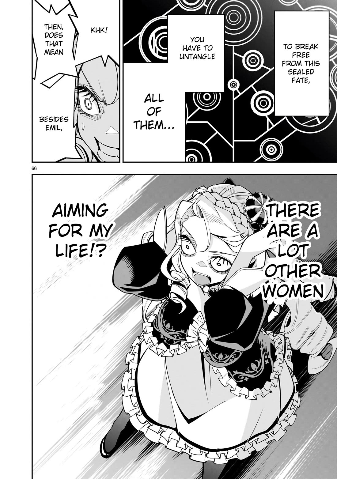 The Death Defying Princess Creates a Yuri Harem to Survive chapter 1 page 62