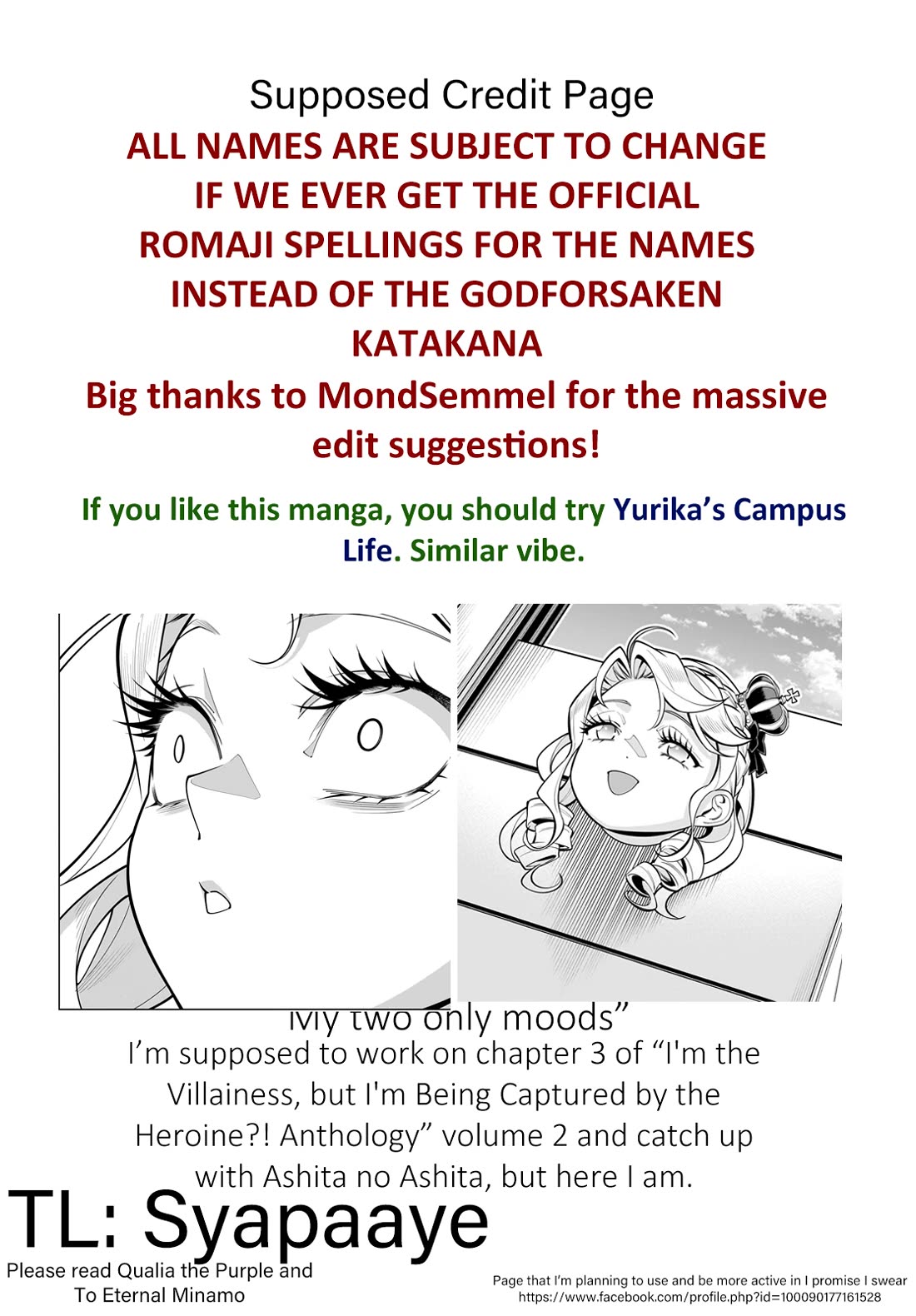 The Death Defying Princess Creates a Yuri Harem to Survive chapter 1 page 65